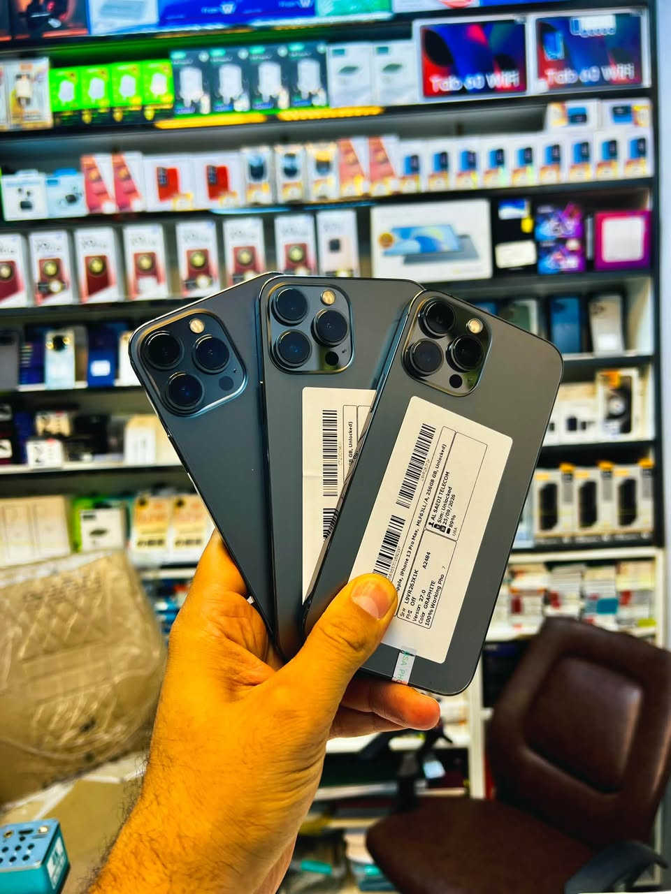 📱🔥 تم وصول وجبة جديدة من iPhone 13 Pro Max 🔥📱

🇮🇶 سنة الدخول إلى العراق: 2026/9/15

✨ متوفر الآن:
💾 ذاكرة 256GB
💾 ذاكرة 512GB
⚫️ اللون الأسود

🔋 بطاريات بنسب مختلفة@إشارة
 
متوفر التقسيط المريح على أجهزة الموبايل

✅ مصرف الرافدين

* التقسيط لمدة 10 شهور 

✅ المصرف الأهلي العراقي

* التقسيط لمدة 3 أشهر
* التقسيط لمدة 6 أشهر
* التقسيط لمدة 12 شهرًا

✅ مصرف الرشيد

* التقسيط لمدة 3 أشهر
* التقسيط لمدة 6 أشهر
* التقسيط لمدة 12 شهرًا

✔ بدون كفيل
✔ بدون حجز مستمسكات
✔ استلام فوري للجهاز

✅ الاستقطاع الإلكتروني متوفر للفئات التالية:

* 👨‍💼 موظف مدني
* 🪖 عسكري
* 👴 متقاعد
* 📄 عقد

📍 عنواننا

واسط – الزبيدية – الفلكة – مقابل منفذ أروك

📞 للتواصل والاستفسار

لا تتردد في الاتصال بنا أو مراسلتنا عبر الواتساب:

📱 علاء: ***********
📱محمد ***********
📱 علاء: ***********
📱 رابط إنستغرام Https://instagram.com/h289w
📱رابط تيكتوك [https://www.tiktok.com/@h289w
📱رابط تليكرام https://t.me/h289w

إرسال رسالة
