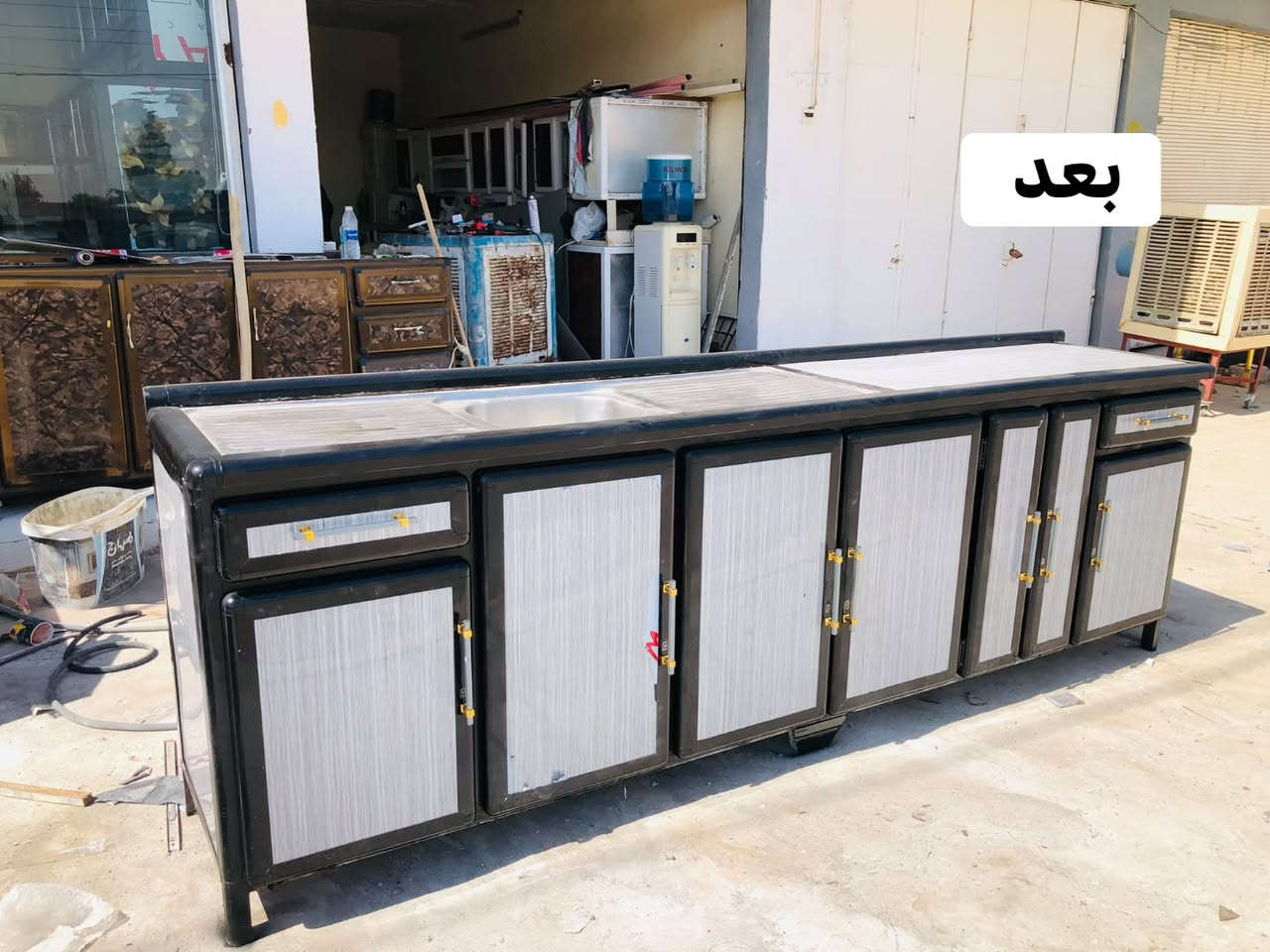📍العنوان جنوب الموصل قرية تلول ناصر 

🛑تصليح كاونترات 

🛑وشراء كاونترات

***********📞

نص مكتوب في الصور:
- قبل
- بعد