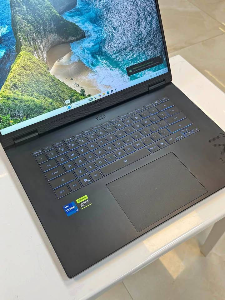 GIGABYTE Gaming A16 CVH جديد
Processor: Intel Core i7-13620H — 13th Gen, 10 Cores / 16 Threads, Up to 4.90GHz

Graphics: NVIDIA GeForce RTX 5060 Laptop GPU — 8GB GDDR7

RAM: 16GB DDR5 4800MHz

Storage: 1TB NVMe PCIe SSD

Display: 16-inch IPS — 16:10 — 165Hz

Keyboard: 1-Zone RGB Backlit Keyboard

الحالة: NEW ✨
السعر: 1,700,000 د.ع
للتواصل: ***********
