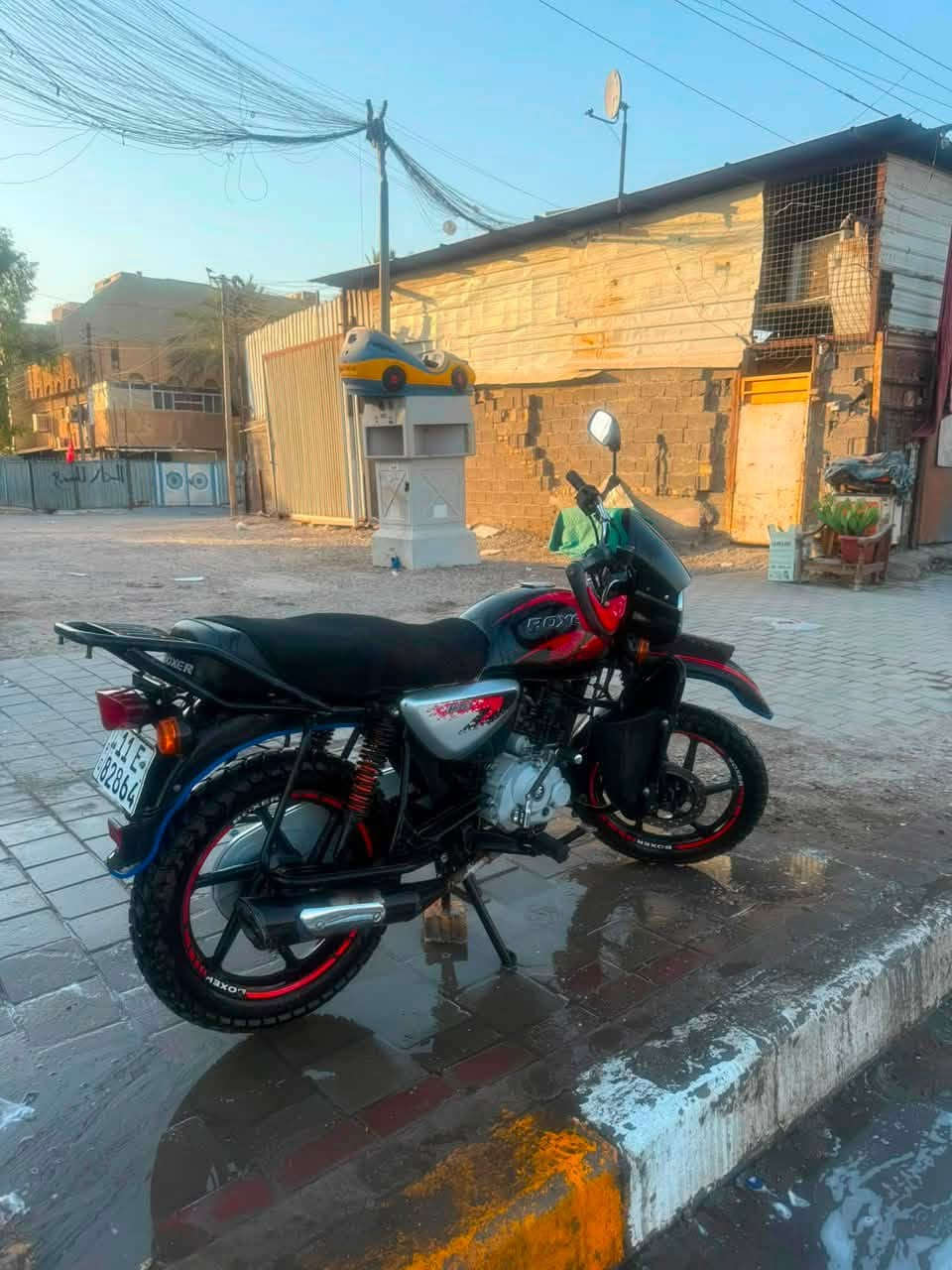 دراجه بوكسر موديل 23 سنويه بغداد ورقم انكليزي دراجه كامله نقصها بس الاستاند النص فقط مابيها آჂ̤ نقط غيره مكاني بغداد حي اور السعر 2400 وبيها مجال للشراي 

‭***********‬

