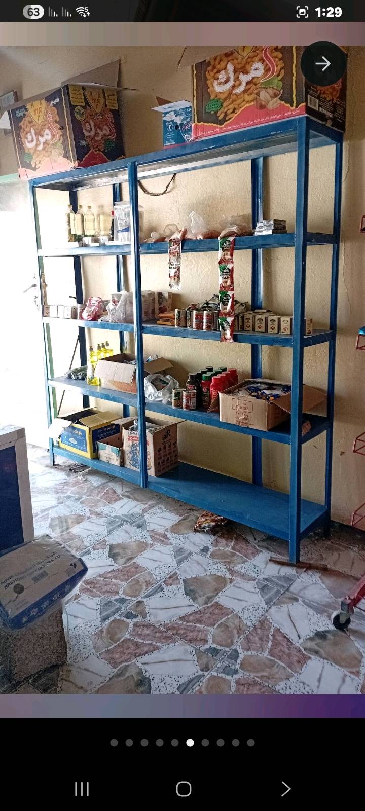 السلام عليكم
 اغراض اسواق لبيع مع مسواك قليل 
عارضات 2 عاموديه ٥٠٠
وحده افقيه٣٠٠
دكسنات رفوف عدد ٣ طول ٢في العرض٢ سعر ٢٥٠
سله جبس كبيره ٥٠
مبرده كونفيره ٦٠
ميز مكتبي +كرسي ١٠٠
ميزان الكتروني٣٥
مسواك ٥٠٠
بيع شلع