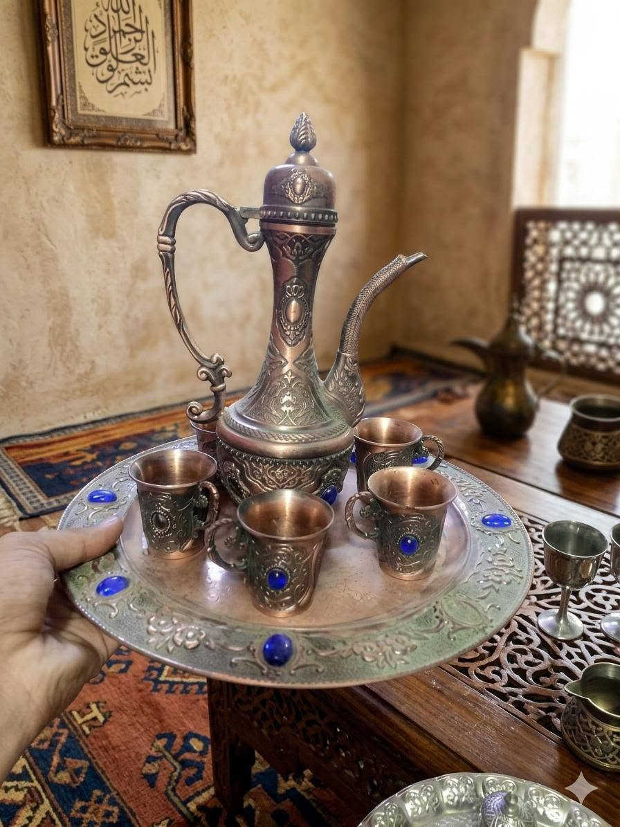 تحفياات وانتيكات شناشيل 
لجميع النحاس والفضيات 
فازات ديكورية فخمة  تصميم مميز جداً مع زخارف نباتية يدوية وتفاصيل مميزة 
للتفاصيل اكثر  مراسلة الصفحة او عن طريق الرقم ***********

نص مكتوب في الصور:
- AUTHENTIC ORIGINAL MK APPARATUS - A LEGACY OF RELIABILITY
- PERFECTLY PRESERVED AND READY FOR WORK
- Persian Samovar - Circa 1950
- Diptych