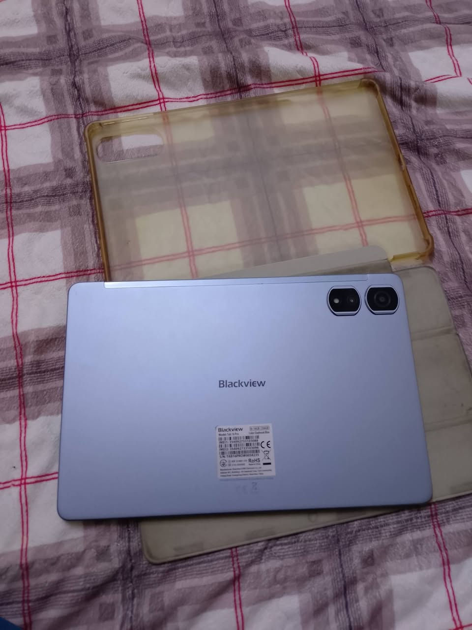 السلام عليكم تاب البيع Blackview Tab16Pro ذاكر256دبل سيمكارت السعر 190بي مجال الااستفسار اكثر خاص او عله الرقم *********** #كركوك
