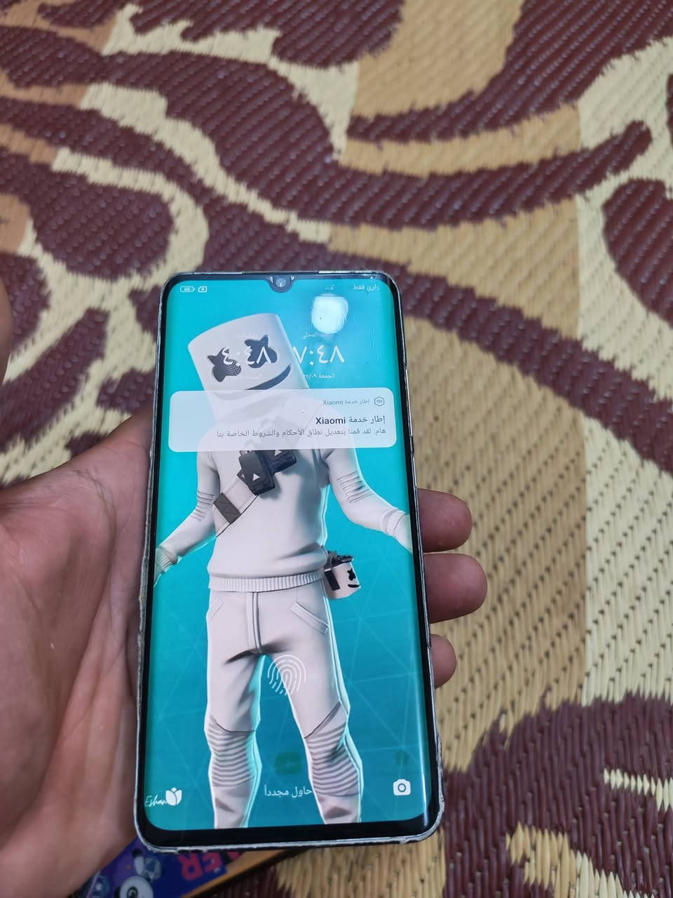ايفون اكس ذاكره 256 مبدل شاشه وبطاريه بصمه وجه شغاله سعره 130 بمجال قليل فقط الجهاز وحافظه زائد شاومي 10 برو ذاكره 256 الجهاز فقط مال التصفح القاعده مال شريحه ما موجوده الجهاز فقط تصفح سعره 80 اي استفسار اتصال او واتساب***********
