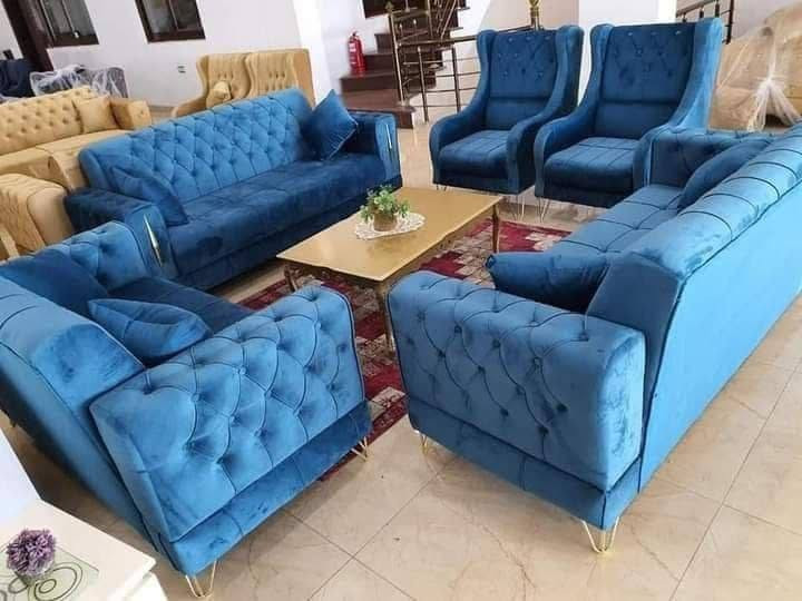 عرض خاص  خلال اسبوع فقط 

سعر 385فقط 
قماش قديفه رجل عظم عاج ويا 4كوشات فقط 
❌❌❌❌❌❌❌❌❌

أنتبااااه إلى لأسعار 
ال١٠ مقعد   385
ال٩مقعد  360
ال٨ مقعد   325
ال٧مقعد  295
ال٦مقعد  260
ال٥مقعد  225

توصيل داخل بغداد مجانا  اطراف15
صنع عراقي  
أحدث التصاميم الفنية 
🖍الشغل حسب طلبكم من ناحية اختياركم الالوان وعدد المقاعد 
⭕️مواصفات العمل 
♦️اسفنج. مميز 
⭕️ الخشب مقعد مضغوط
رجل عظم عاج  

⭕️القماش 
 قديفه 

❇️قياسات القنفات ❇️

العرض 75
190سم  القنفه الكبيرة ام ثلاث مقاعد 
150 سم القنفه الوسط ام مقعدين 
75 سم  الكرسي. 
🌹🌹🌹🌹
جميع الالوان متوفره
توصيل داخل بغداد مجاني أطراف 15

التوصيل  سريع 
للحجز ارسل
 الصورة 
والاسم 
ورقمين موبايل 
والعنوان
على الخاص

وتساب ***********
