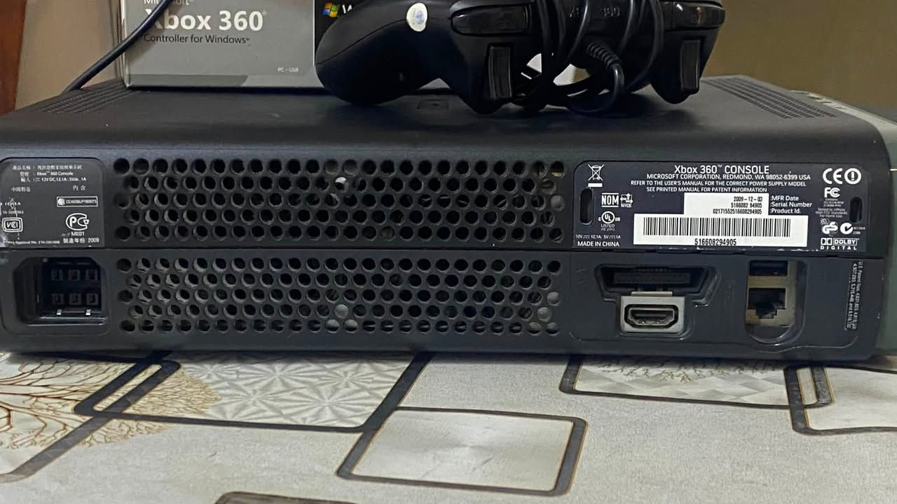 للبيع جهاز Xbox 360 Elite بحالة ممتازة جداً 🎮🔥

الذاكرة: 320 جيجابايت

الألعاب: محمل عليه أكثر من 80 لعبة من أقوى وأشهر الألعاب 🕹️

النظافة: الجهاز نظيف حيل وبحالة ممتازة بشرط الفحص والحرارة 💯

الملحقات: محول الكهرباء الأصلي + يادتين تحكم 

📍 المكان: الموصل
💰 السعر: [110,000}الف دينار

للتواصل ع رقم 

***********
