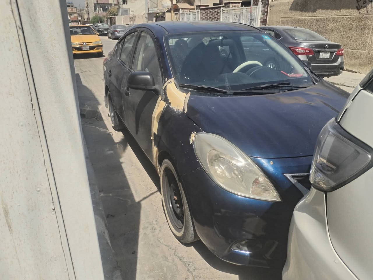 السلام عليكم نيسان فيرسا موديل 14 سعر 60 ورقة بيهة خط بلظفيرة واكف يعني لازم تبدل ظفيرة او كهربائي زين يصلحة اني ماعندي مجال اصلح مكاني شهداء البياع ***********
