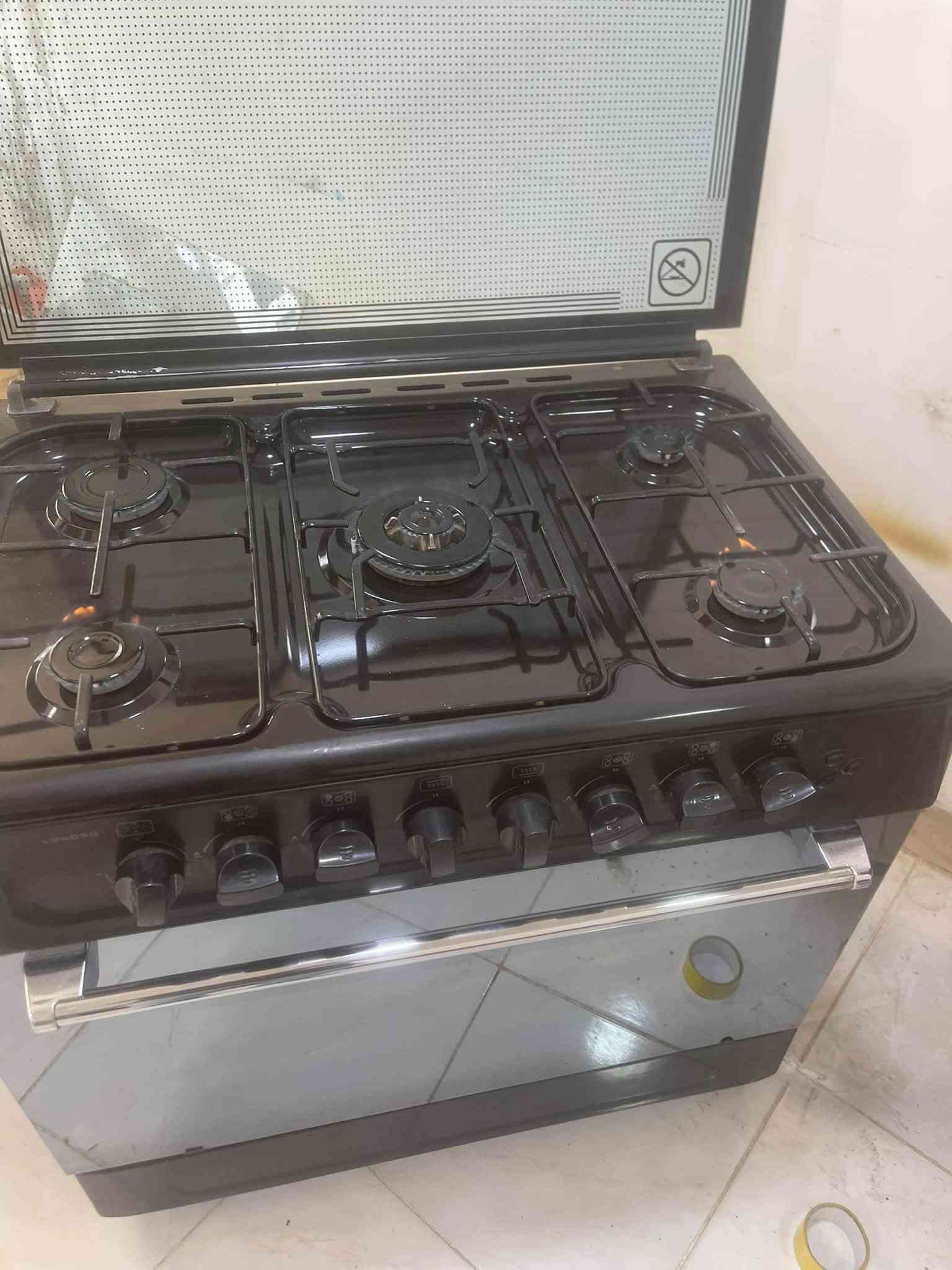 طباخ ٥ عيون • فرن ما يشتغل • ثلاجه فريزر سفلي