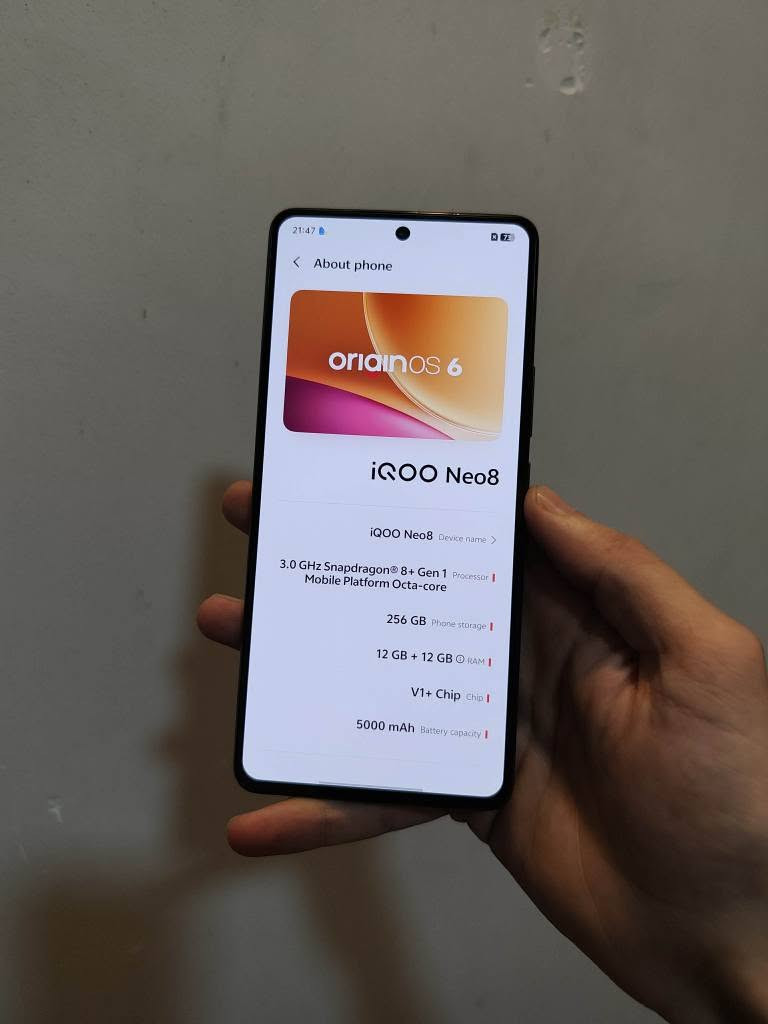 Vivo iqoo neo 8
بۆ فرۆشتن و گۆڕینەوە 

زۆر پاکو بی عەیبو نەکراوە بەزەمان
 کامل ئەشیا
ڕام 12+12
256 گێگا
پاتری 5000 و 120 وات فاست چارج 
snapdragon 8+ gen 1

 PUBG  120fps
 
کامێرا 50mp و ٢٠x zoom  و ڤیدۆ بە 8k.30fps 
شاشەیەکی گەورە زۆر جوانی ئەمۆلید 144hz 
لە هەمو ڕویەکەوە دەرەجە یەک 

 نرخ 210دۆلار  قفل معاملەی نیە تکایە

ڤیرژن چاینا

زمانی عەرەبی تیایە 
شەریکە ریکۆردی تەلەفونی تیایە
بەزەمانی ئەپدەیتو نۆتفیکەیشن 

*********** 📞  وەتسئەپ دخان, السليمانية
