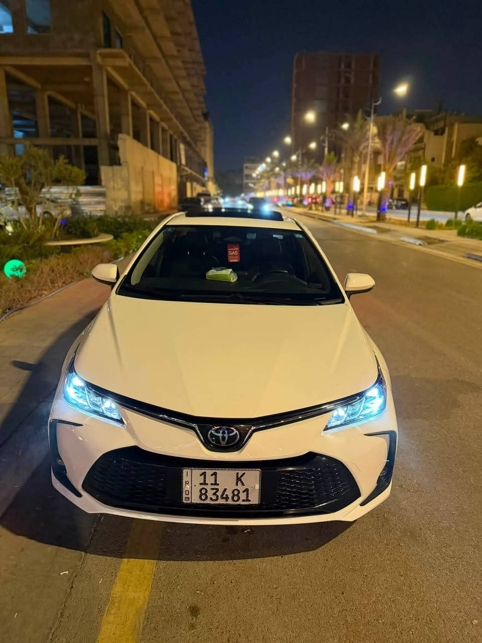 كورلا 2025 شكل خليجي للبيع✅
السيارة كفالة عامة من بارد وتبديل والصبغ☑️

ممشى السيارة:٢٦ الف كيلو فقط✅

مواصفات كورلا معروفة:

فتحة سقف

سايد بريك بصمة🫆

أوتو هولد

تحديد مسار

تحكم ستيرن

كامرة خلفية

شاشة جبيرة

كشنات جلد

كاربلي بلوتوث

السيارة نضيفة ومحافظ عليها✅

هزة وسنوية جديدة ✅

بأسمي تحويل مباشر ✅

الداخل كله مغلف للحماية من شخوط✅

مكان السيارة ظهر مستشفى اليرموك 🏠

السعر:162

للتواصل : ***********
