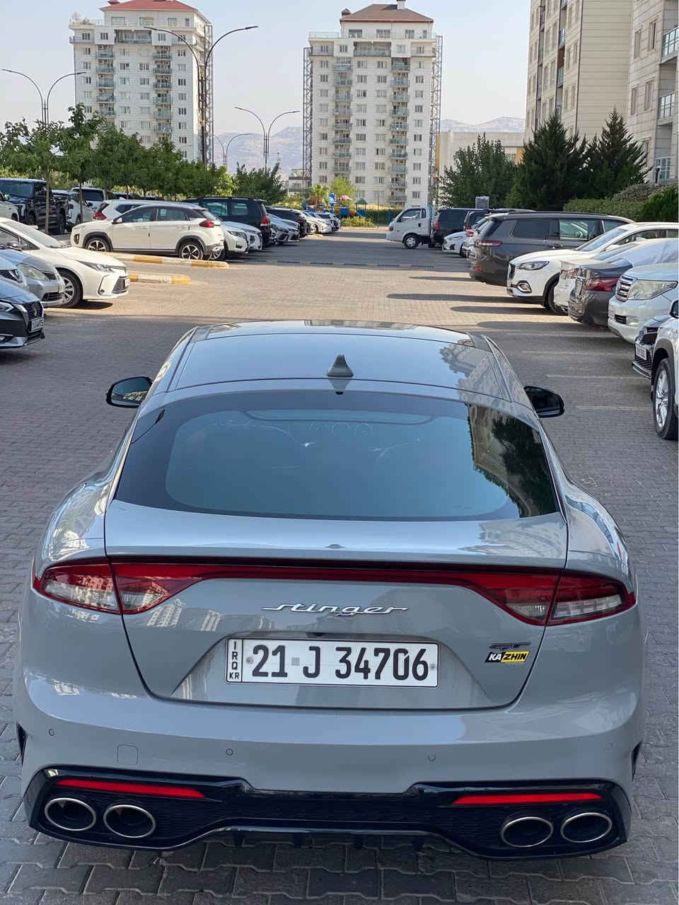 بـسم اللە رەحـمان رەحـیم 

Kia stingar GT1

مۆدیل 2022
3.3 v6 tun torbo 
370 horspawar 
فوول فوولە 
58 mil ڕۆشتوە 
سەیارەکە ستۆکە دەسکاری هیچی نەکراوە 
ڕیکو پیکو جایزە مەلی دۆستە 
٢٥٠ بۆ مەسرەف مەگەڕی 
٣ پارچەی بۆیاخە بەبی ناو ناوی ناگرتوە 

ڕەقەم شانسی (KNAE45LC7N6119386)

ڕەقەمو سانەوی تازەیە بەناوەی خۆمانوەیە 
تاحویل خرامە بەشەرت 
لەسلیمانیم 
نرخ 188💵 وەرەقە مەجەلیکی برایەنە 
*********** 📞 السليمانية, العراق
