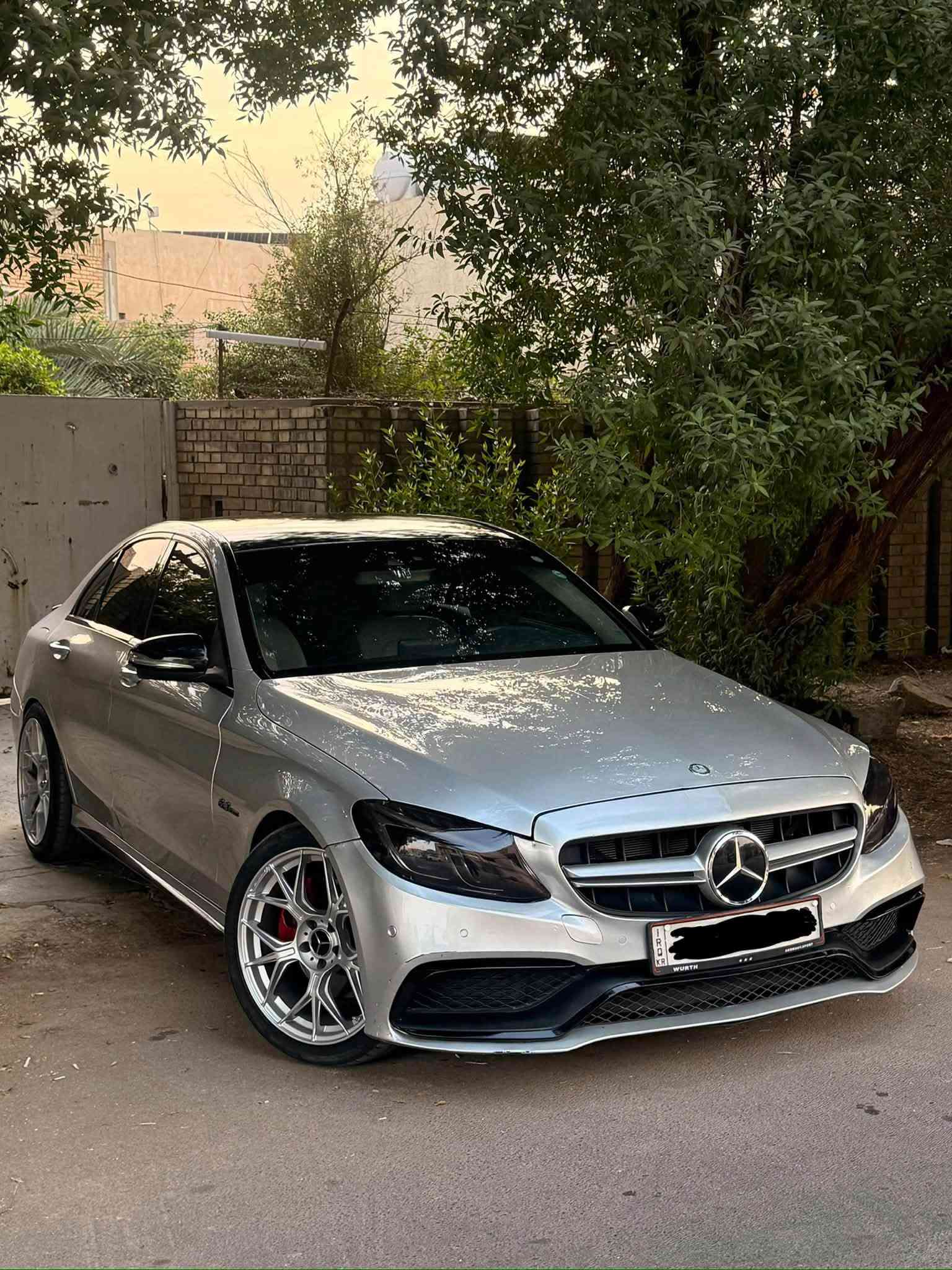 مرسيدس C300 • كت C63 • داخل ابيض