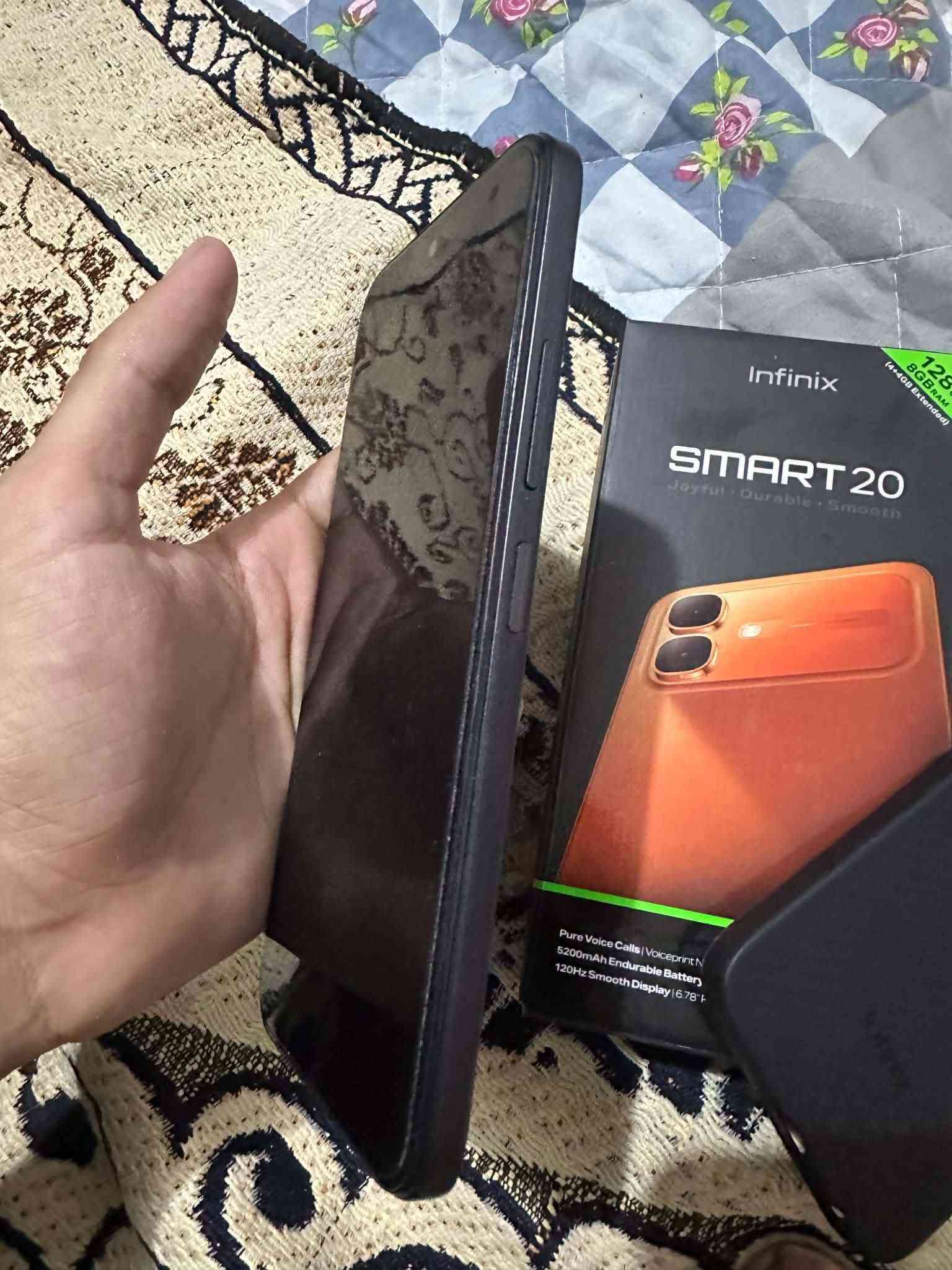انفنكس سمارت 20صارله 28يوم من شتريته بطاريه 100مشحون 100مره نضام بطاريه نضام ايفون مكفول وياه غراضه بيع او مراوس بايفون 12 ذاكره 128 غراضه وياه مكاني نجف حي ميسان تجي تاخذه من باب البيت تفحص اله 10يوم تفحص سعره 280بي مجال ***********
