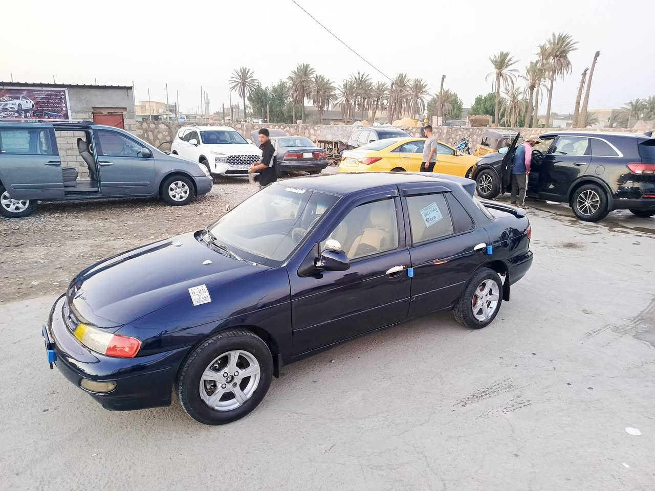 السلام عليكم كيا سيفه ٩٥نيلي رقم بغداد سنويه لل٢٨ محرك مفتوح كير عادي كير ومحرك مكفولات تخم تاير حداديه جديده السياره جاهزه السعر ٣٢ وبيه مجال مكاني بابل الشوملي ***********
