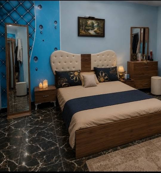 ✨ للبيع غرفة نوم كاملة بحالة ممتازة ✨

تتكون من 7 قطع 🛏️ سرير
🗄️ كنتور سحاب (سلايد) مع مرايا
🪞 ميز تواليت مع مرآة
🪞 مرآة عامودية
🛏️ كومدينتين
🪑 طابورية (مقعد)

💰 السعر: 300 ألف دينار عراقي (بيها مجال).

📍 الموقع: الخالدية – حي الشهداء – شارع طه عبد الغني.

للاستفسار أو المعاينة، المراسلة على  الرقم هذه فقط *********** 🌷
