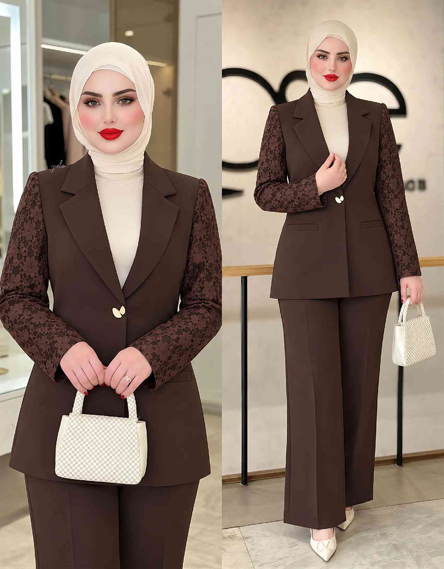 السعر 60 الف قياسات 40 42 44 46 48 50 52 54 للحجز وات ساب *********** انستقرام womens_fashioon 

