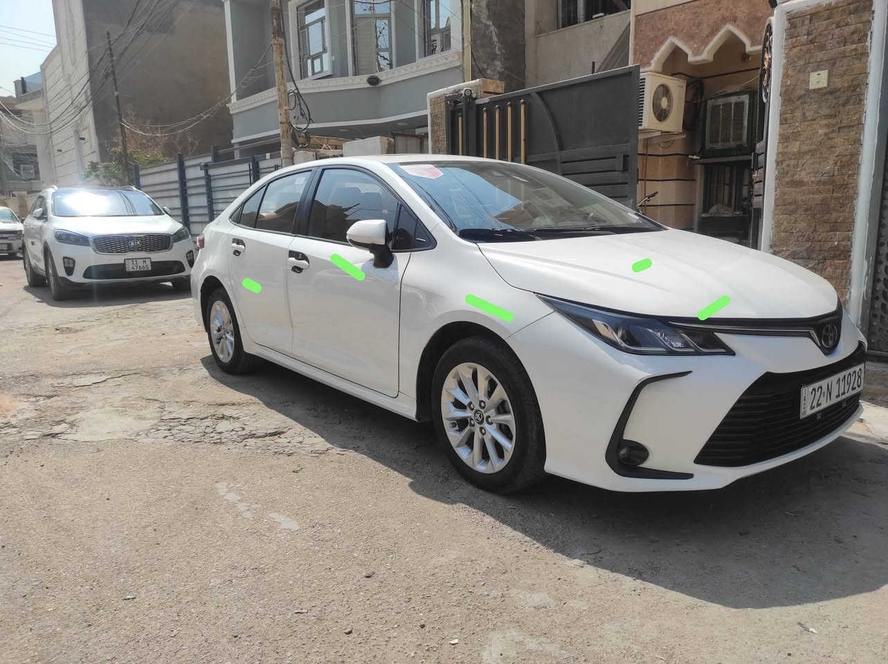 كورله 2022شمالي وكاله من الشركه ستيراد سعودي بانزين فقط تجي فول مواصفات 
فتحه سقف 
كروز سرعه 
قياده ذاتيه 
هندبريك اوتو 
رادرات 
تحكمات فول 
اوتو هولد 
3 انظمه قياده 
تحديد مسار 
تحكم لايت
مانع انزلاق
شاشه عطلات
8 إرباك 
دواخل جلد بلاد
مع حزام الامان إطفاء ذاتي في التوقف بالازدحامات
كير ومحرك وحداديه مكفولات بيه سونار السياره بدون صبغ فقط بارد وحسب ما موشر بالصور ماشيه 75الف ابيع شرط الفحص حتى لايصير اي اشكال السعر 143 ورقه وبيه مجال بسيط لشراي مكاني بغداد الدوره شارع 60مساءا وصباحا مستشفى الفردوس للعيون قرب ساحه الفردوس لتواصل فقط اتصال او واتساب
***********
***********
