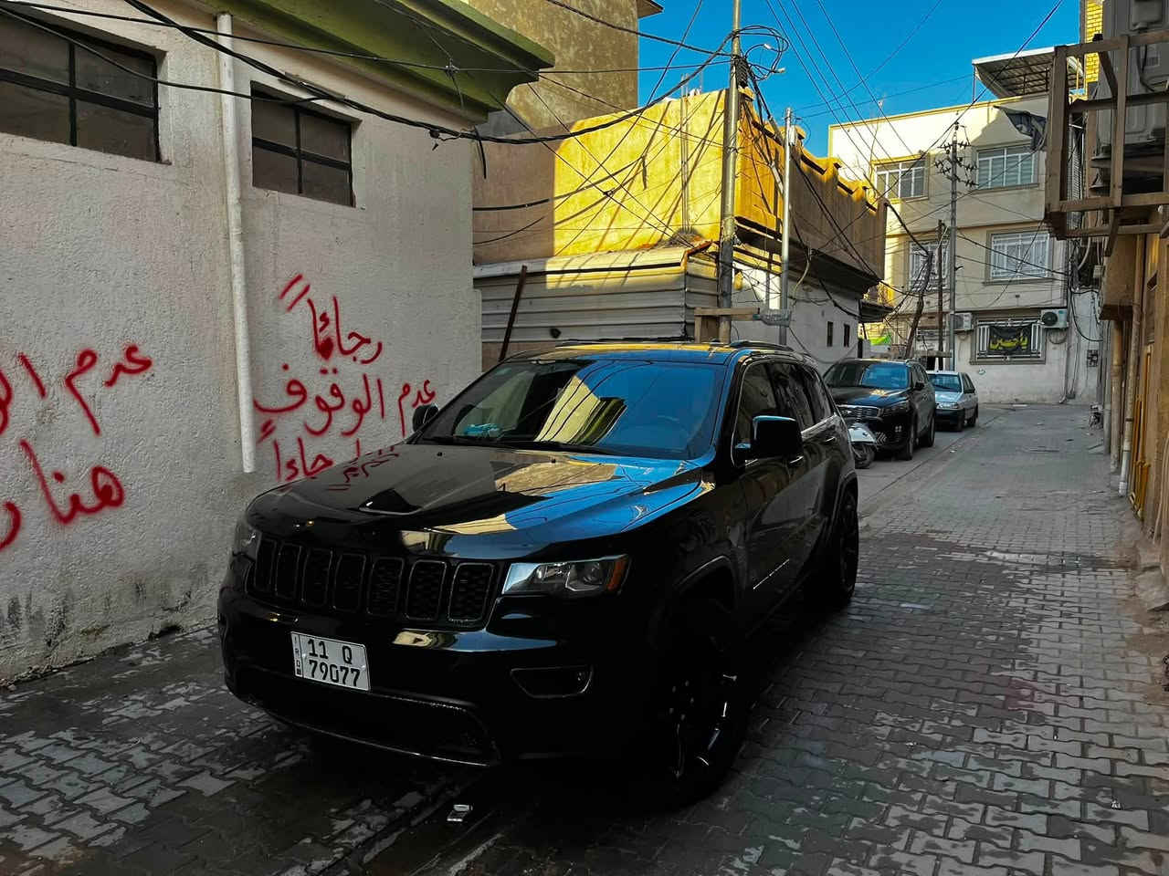 Jeep Grand Cherokee
للبيع مستعجل 
لمتدد
حساسات خلفيه
بصمه
جنطه كهربائيه 
تشغيل عن بعد 
بصمات بيبان قفل فتح
محرك 3600
مV6
كامره خلفيه 
السعر 190
***********
