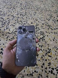 ايفون 13 برو ماكس • شاشه مكسوره • ظهر مكسور