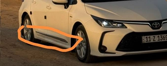 حوضيه جنطه اصليه ويه الدوسه 25
ونيكل ابواب مال وارد عبدالطيف جميل اخذتهن ب 110 ابيعهن ب 65 الف
بردات 15 الف
مكاني حي العامل قرب شارع المطار
***********

نص مكتوب في الصور:
- COROLLA