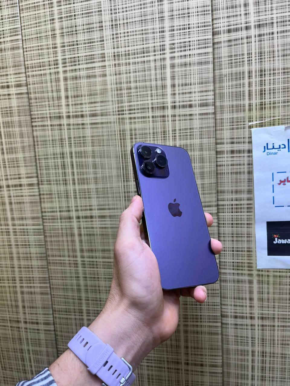 آيفون ١٤ برو ماكس • شاشه اصليه • بطاريه ٨٢