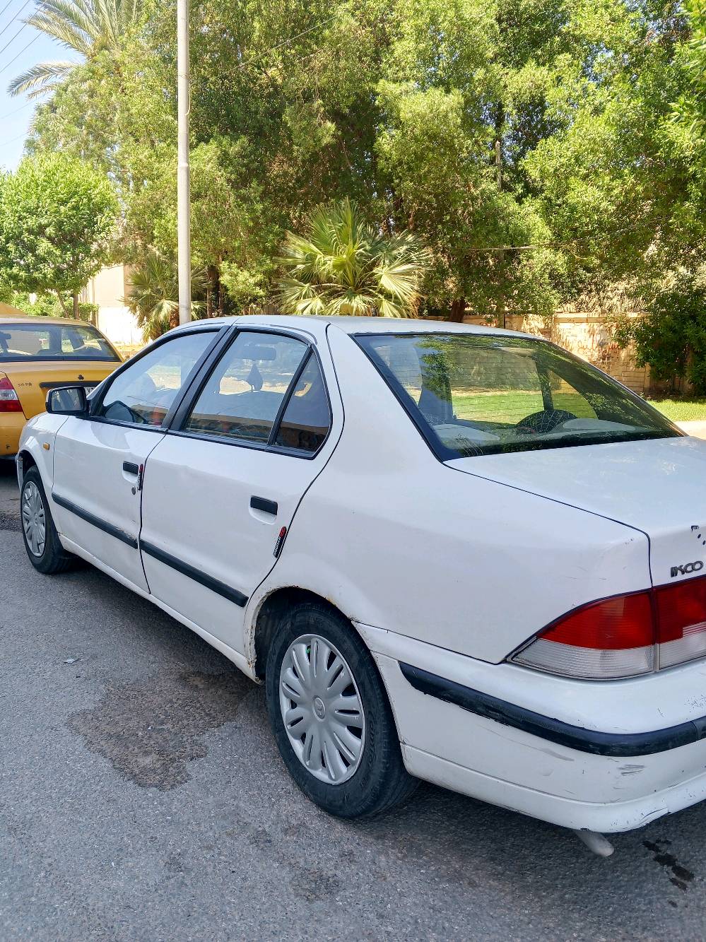سلام عليكم سمند للبيع سنويه صاقطه مكينه بيه بخار بصيط وخياس بصيط مكفول كير وضربه وتبديل لسعر 27قفل قفل مكان كربلاء حي سلام ‏‪***********‬‏