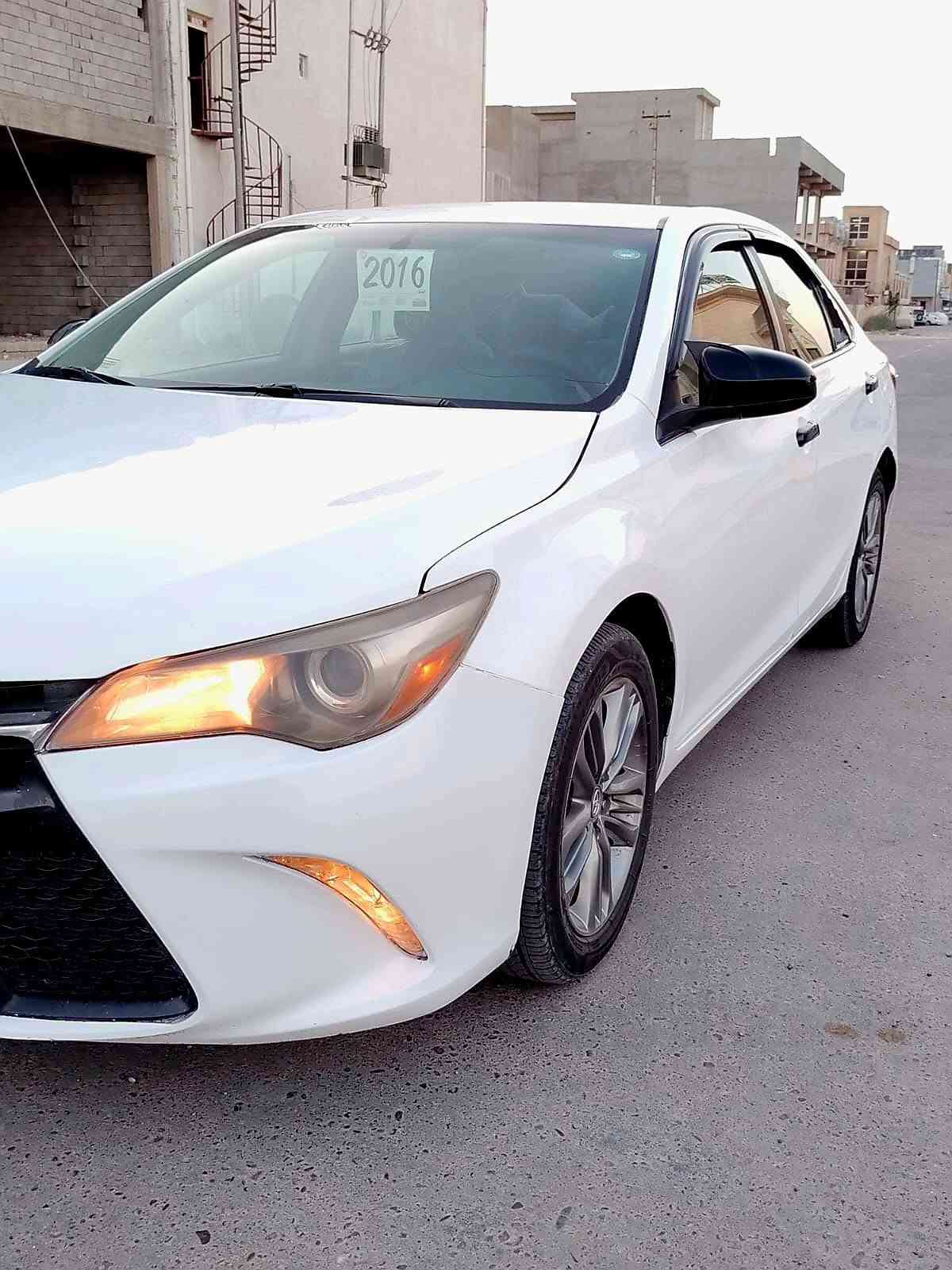السلام عليكم
كامري موديل ٢٠١٦ 
بسعر مناسب ١٢٦
مواصفات SE ضرر بنيد وبين الجاملغ والباب بدون دواخل محرك وكير شرط صدر تخم تاير كله جديد تبريد شرط تحكمات ستيرن حساسات خلفيه كشنات كهرباء رقم أربيل دولي باسمي تحويل ثاني يوم
العنوان تكريت 
***********
