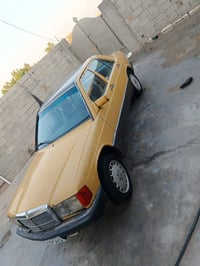 مارسدس طيارين ١٩٠موديل ٨٤ كير ومكينة ونجي صدر تخم تاير باتري منضومة بن...