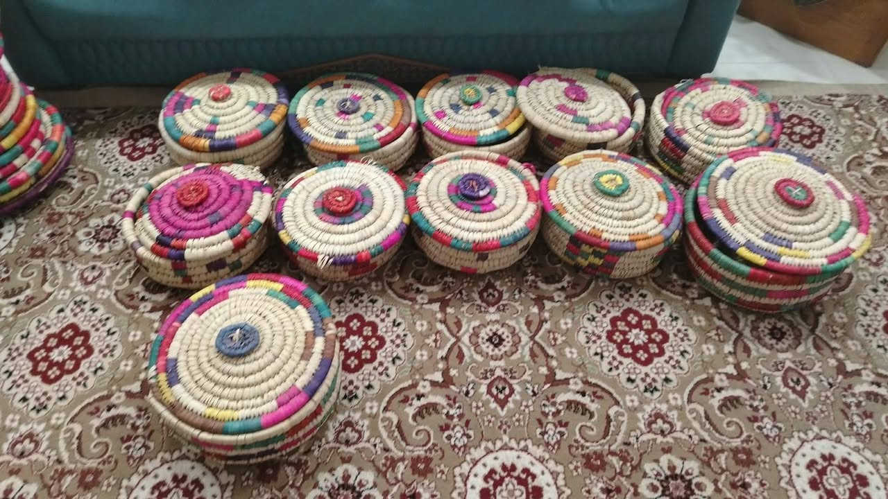 ٤ قنفات • زوليه ٣٫٥×٢٫٥ • صواني خوص