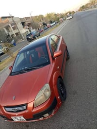 كيا ريو ٢٠٠٧مصبوغة حزام اثر حادث جاملغ خلفي بامريكا وارد امريكي السيار...