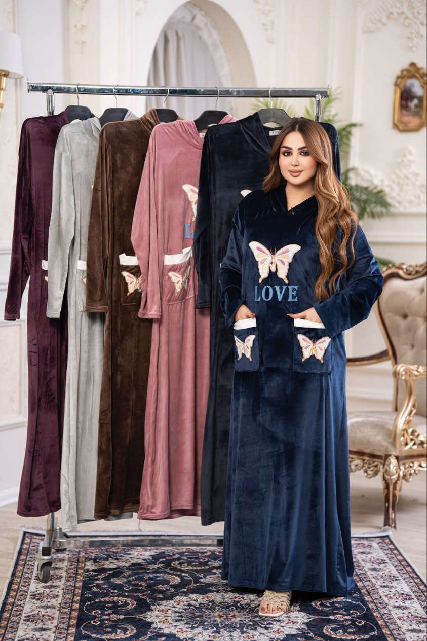 دشداشة نسائي • مخمل سوفت • مقاسات L-3XL