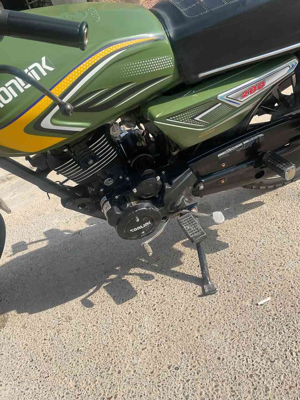 سونك موديل 25 مكفوله من كلشي سلف لايت ثلجي اشاير محرك ما مفتوح شلعه اتخبل الدراجه جديده السعر  750مكاني محموديه اللطيفيه هذا رقمي بي وتساب*********** ///***********
