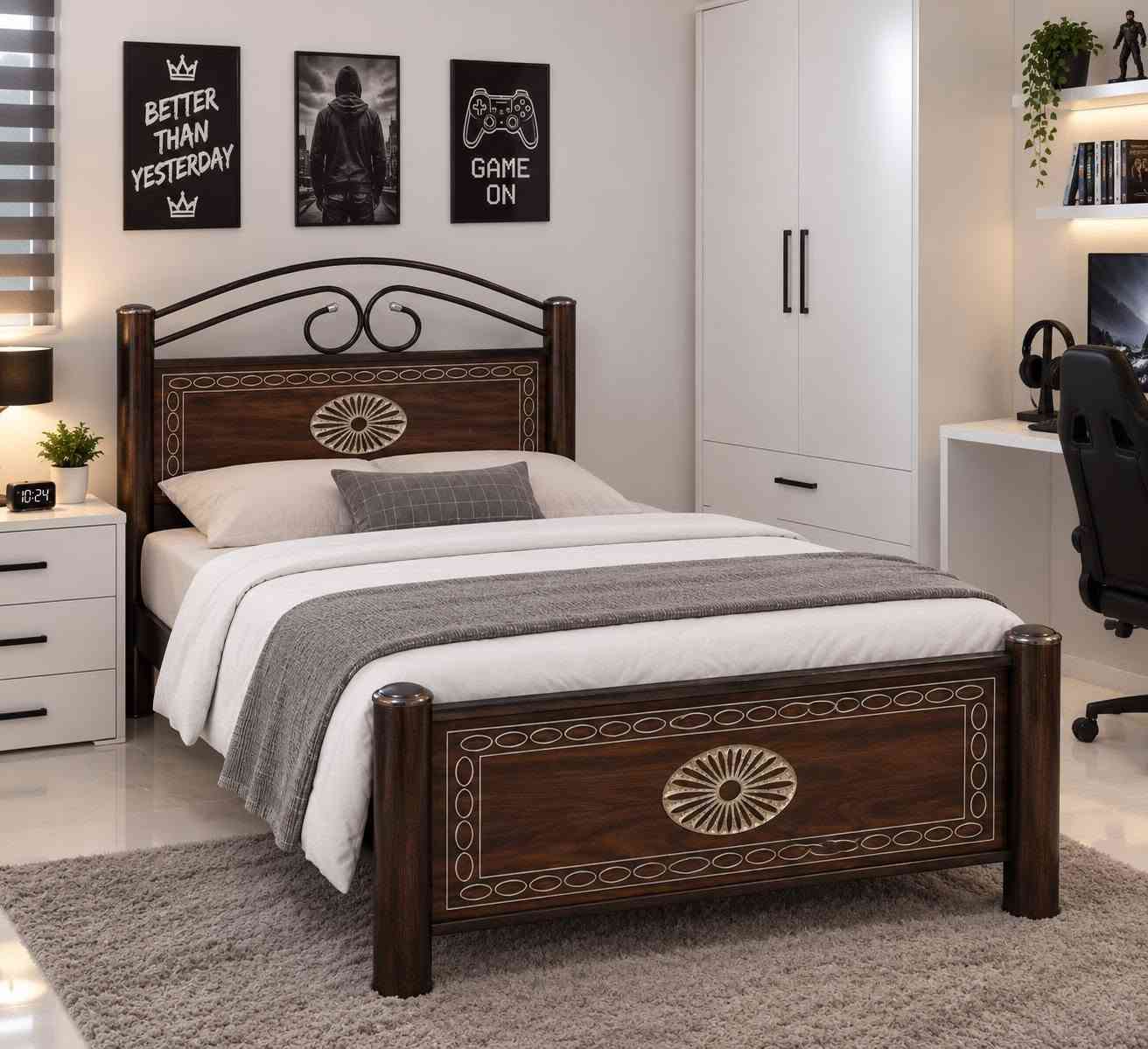 شوفو التخفيض الناري
95 الف فقط
سرير حديد الوجه خشب او جلد
القياس 90*190
حديد ثقيل يتحمل اوزان ثقيله
مكان الشركة بغداد حي الجهاد
***********
