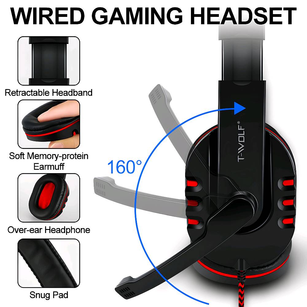 T-WOLF TF800 – طقم ألعاب 4 في 1
🎮 T-WOLF TF800 | Gaming Combo 4-in-1
كل أساسيات الـGaming Setup بطقم واحد 🔥
⌨️ Keyboard
• 104 مفتاح
• إضاءة LED بثلاثة ألوان
• USB 2.0
• كابل 1.45m
🖱️ Gaming Mouse
• 1200 DPI
• 3 أزرار
• إضاءة LED
• USB 2.0
• كابل 1.35m
• عمر الأزرار حتى 2 مليون ضغطة
🎧 Gaming Headset
• درايفرات 40mm
• تردد 20Hz – 20kHz
• مقاومة 32Ω ±10%
• كابل 1.75m
• منفذا 3.5mm
🖱️ Gaming Mouse Pad
• 30 × 25 سم
• سطح فائق النعومة
• قاعدة مانعة للانزلاق
• قماش + مطاط
🔥 4 قطع أساسية في طقم واحد — مناسب للألعاب والاستخدام اليومي
السعر /30الف
للطلب او استفسار عبر خاص او انستا Turab_Store او رقم ‎***********
توجد خدمة توصيل لجميع المحافظات 5,000