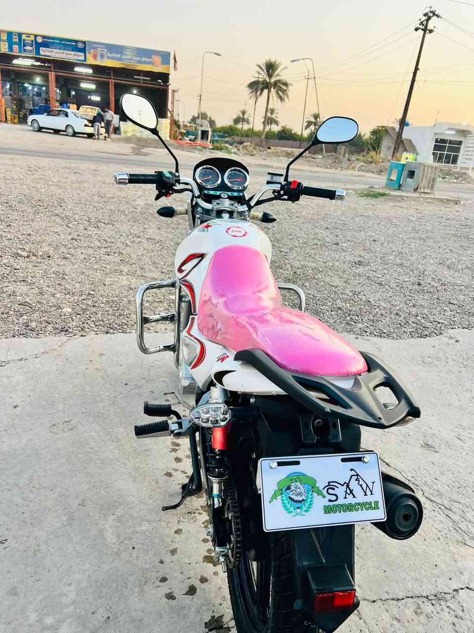 سلام عليكم سنكي 
للبيع 
موديل 2025بعده ع وضع الشركه 
جديد ابمعنه الكلمه 
مكينه150ساو بصمه 
السعر.1450
استفسار اتصل ***********
