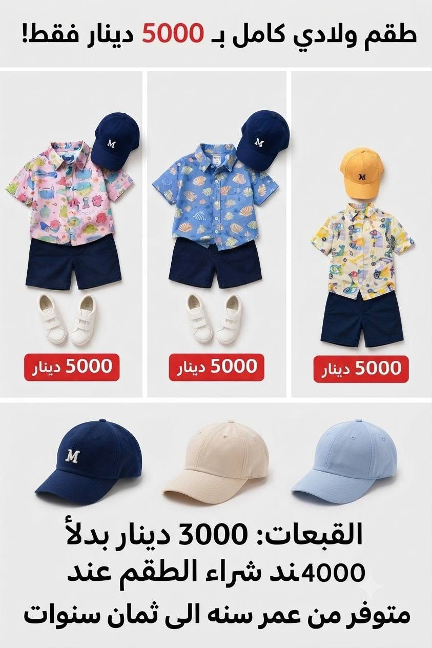من حق الزبون فحص الطلب وعدم دفع  اي اجور في حال رفض الطلب
قناة واتساب  لكل ام شنو تحتاجي تلگي هنا بالإضافة  الى العروض والهدايا
https://whatsapp.com/channel/0029VbCUmhTFXUuj973DNx08
للحجز واتساب ***********
