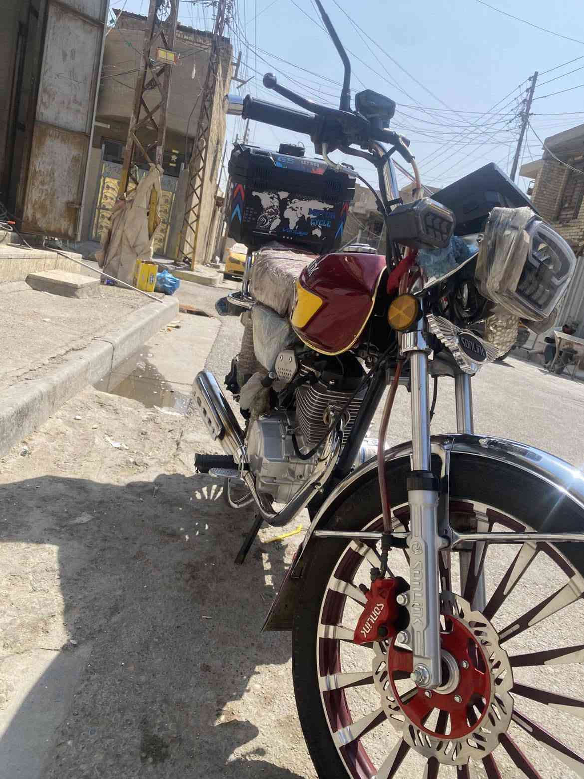دراجه سونك موديل 25 جديده بمعنى الكلمة
مكاني بغداد العبيدي سعرها خاص
***********
