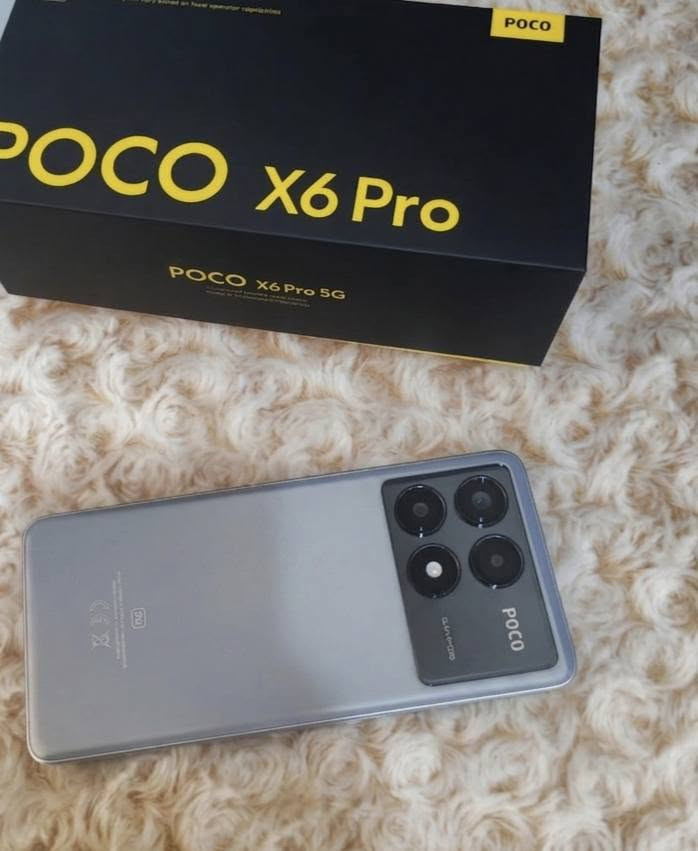 جهاز poco x6 pro 5g مستعمل للبيع بسعر 325 وبي مجال بسيط 
 
المواصفات :
-الرام ram 12+8
-التخزين الداخلي 512
-المعالج Dimensity 8300-Ultra
- الشاشه AMOLED 120hz
-الحجم 6.67
مكاني كركوك اذا جاد راسلني على الواتساب
 ‏‪***********‬‏
