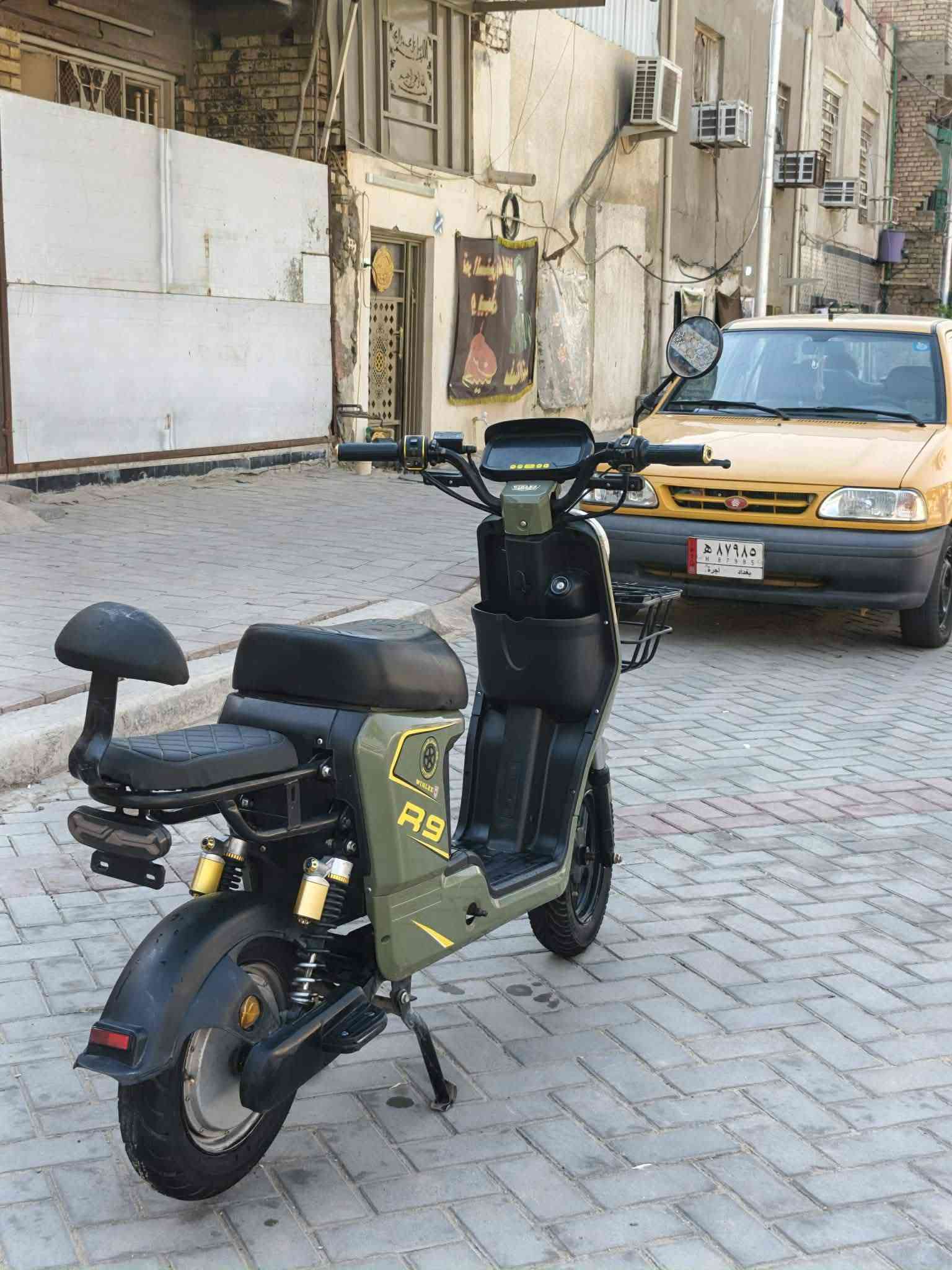 سلام عليكم 🔇
دراجه شحن R9 

دراجه نضيفه وحلوه

5بطاريات ونلي 📍نص عمر🚷

تمشي 40كيلو 

لايتات نوع زنون عالي ناصي 

السعر/300/ قابل للتفاوض 

العنوان 📍 بغداد مدينه الصدر 📍

للاستفسار/***********/
