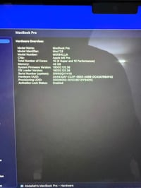 جهاز ماك بوك برو معالج M5 pro  18-Core CPU 20-Core GPU - 48GB Unified ...