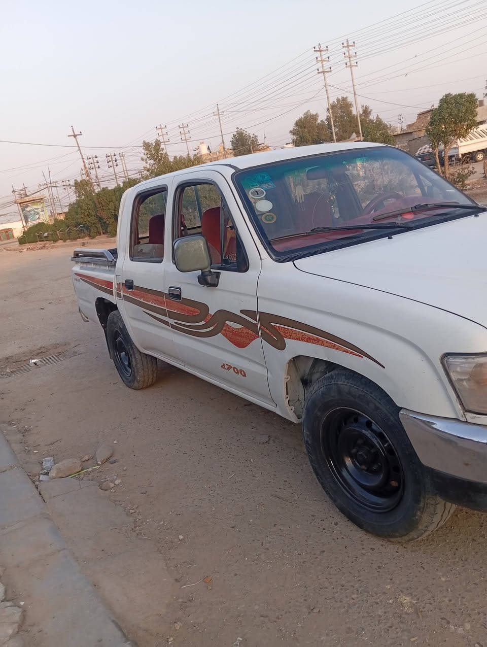 تيوتا جمره 2003 نظيفه جاهزه كير محرك خير من الله 
كشره حلوه  رقماه  سنويه بأسمنا رقم انكليزي ماعليها لاغرامات ولاشي  العنوان ميسان العماره
سياره صافيه ***********
