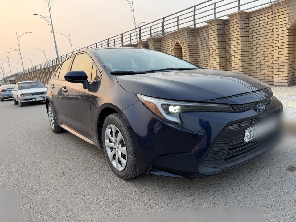 كورلا ٢٠٢٣  هايبرد وارد امريكي
لون السياره نيلي 
رقم بغداد 
مواصفات LE 
اناره داخليه محيطيه متغيره 
ممشى السياره 84 الف ميل سياره نضيفه م ناقصها شي 
حادثها بنيد صبغ فقط وبيها ملاحظات بسيطه تكحيل فقط وموجود سونار بيها 
سعر ١٣٥ وبيها مجال 
للتواصل واتساب *********** 
صوره الحادث بالمنشور 
 مكان السياره الفلوجه
