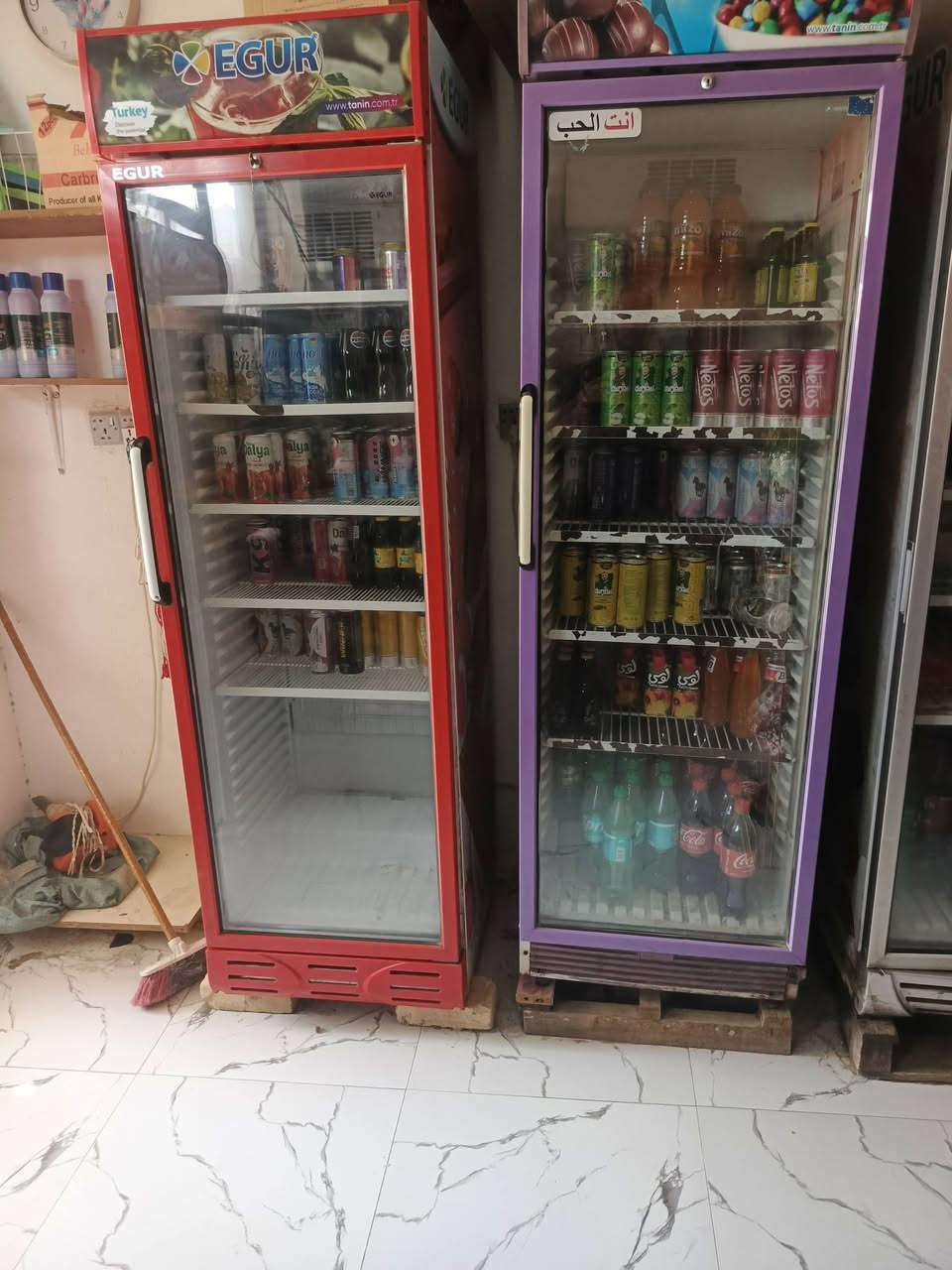 سلام عليكم عندي  7 برادات لبيع
‏‪***********‬‏

