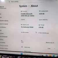 ميني بي سي • ٨جيجا رام • ٢٥٦جيجابايت SSD