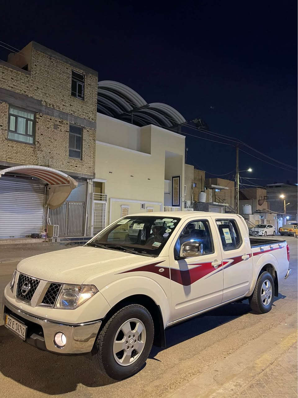 السلام عليكم للبيع بيكب نيسان نافارا مديل 2013 رقم اربيل الجديد سنويه مجددة لل 2028 السيارة جديدة وجاهزة مكينه كير حدادية طخم تاير تبريد كله جاهز السيارة كفاله عامة من الضربه والصبغ والتبديل السيارة جاهزة وما ناقصها اي شي السياره LE فول مواصفات مكاني البصره السعر 128 والشراي يتصل ويتدلل *********** البصرة, العراق

