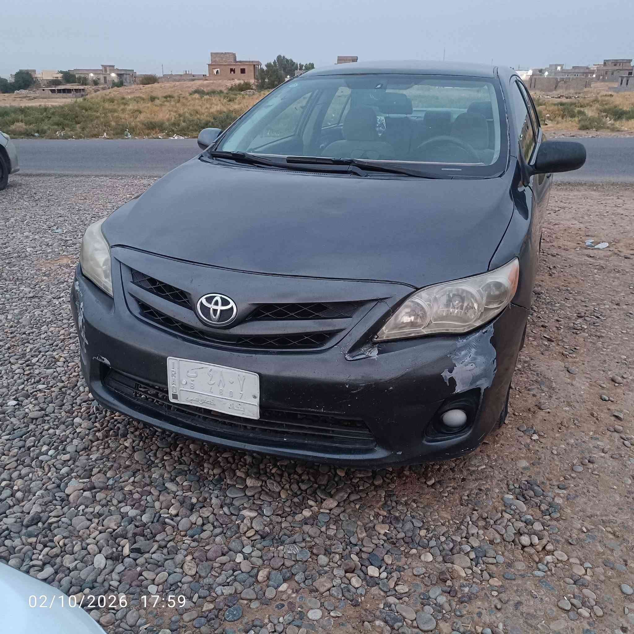 السلام عليكم كورلا موديل 2010امريكي سنوية 2028
رقم بغداد مشروع وطني صاحبه بل ديره  يرهم مراوس حسب القناعة ويرهم بيع ***********

نص مكتوب في الصور:
- 02/10/2026 18:00
- 02/10/2026 17:59