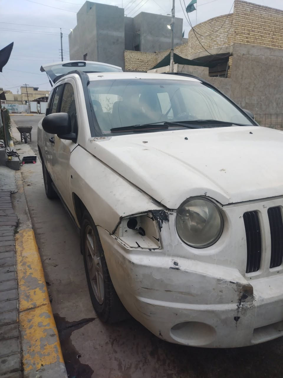 سلام عليكم
جيب كومباس

موديل 2007

رقم نينوى انكليزي بأسمي

محرك وكير جديد 2400

كهربائيات ضفيرة +قاعدة جديد

صدر امامي جديد تخم تاير جيد

التبريد كمبريسر اشتريت جديد فقط شد

السعر ٥٧ وبيهة مجال للشراي مكاني الحسينية الراشدية *********** اخوان مراوس ب كوري او امريكي وانطي فرق

