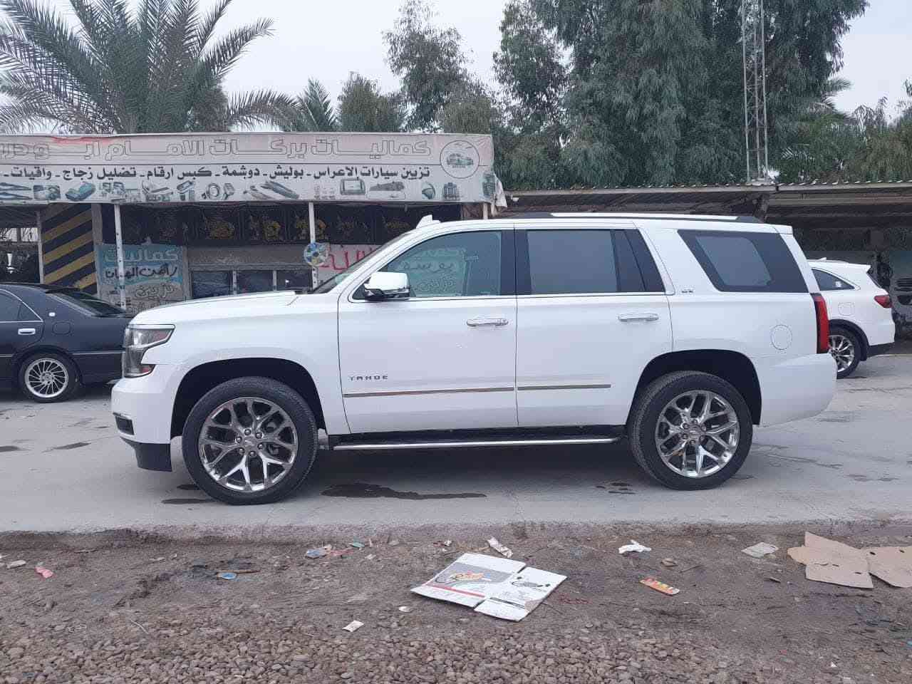 ادوات ادوات ادوات بدون مرواس
تاهو 2015 LTZ لون ابيض كفاله عامة فووول
محرك v8 5300
سلايد / بصمة تشغيل / صندوق بصمة
حساسات خلفيه / رادار امامي / رادار خلفي
تحديد مسار / رادار جانبي نقطة عمياء / قاصة 
وبعد مواصفات هواوي
السيارة جديدة ربع متصرف علية  
مكفوله من الكص والعشائر والسرقة 
📍مكاني الحله

السعر 140 ورقه وبيها امجال
الاستفسار
***********
