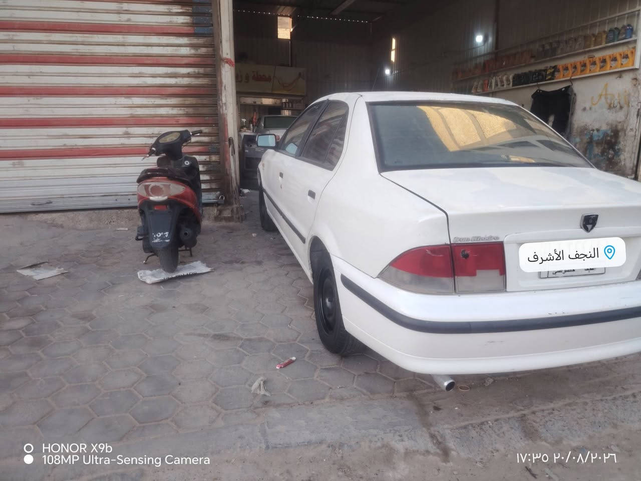 سلام عليكم سمند مديل 9 رقم نجف 
السياره مكفوله من الضربه ولصبغ  بيه بس بنيد مبدل اثر طخه  
تبريد شغال  رقم نجف 
سعر 33او بيها مجال رقم ***********
