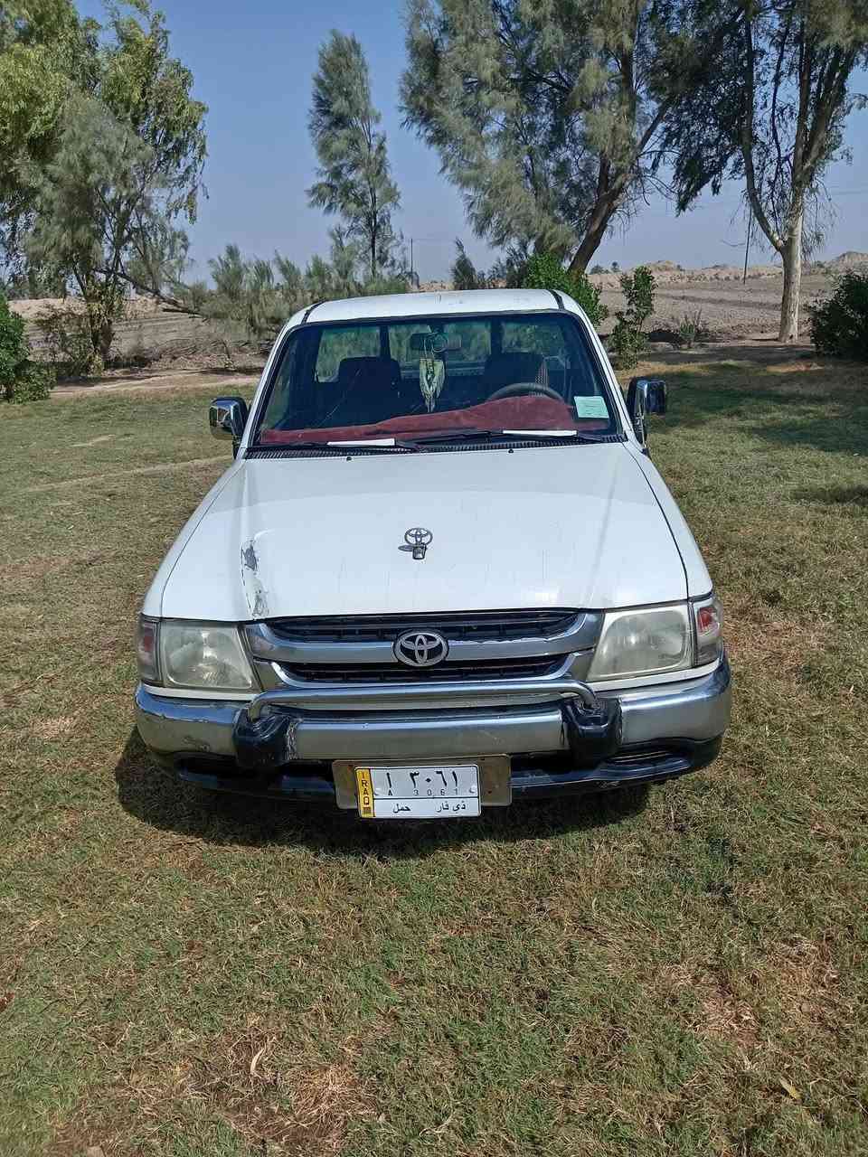 سلام عليكم للبيع تيوتا ٢٠٠٤ رقم ذي قار بسمي سنويه لل ٢٧ مكفوله من التبديل والصبغ فقط الباب البدي صبغ مكان بابل جبله السعر ٨٠ وبيه مجال مبايل    ***********
